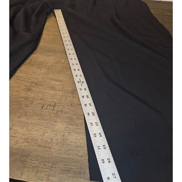 Zara Palazzo Black Pants Size Large Office Workwear - Picture 7 of 10